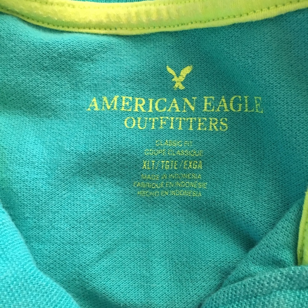 American Eagle Classic Fit polo shirt in XLT